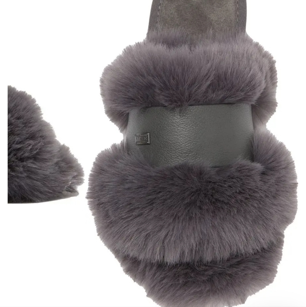 Australia Luxe Collective Slides Muchas in Gray Size 9 #134 - Picture 2 of 7